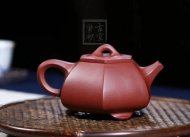 《三足六方石瓢》宜興工藝美術(shù)師手工紫砂壺石瓢全手工一廠紫泥泡茶壺