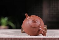 《樸雅》宜興紫砂壺原紅降坡泥全手工純手工茶壺茶具創新壺