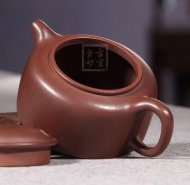 《牛蓋蓮子》宜興紫砂壺高級工藝美術師手工拼紫泥牛蓋蓮子茶壺茶具