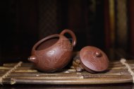 《荷韻西施》宜興實力派名家手工紫砂壺西施全手工紫泥泡茶壺