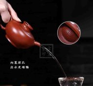 《公道壺》宜興紫砂壺民間藝人手工大紅袍泡茶壺禮品創新壺