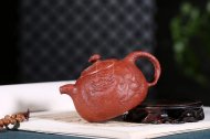 《魚化龍供春》宜興紫砂壺高級工藝美術(shù)師手工茶壺茶具大紅袍供春