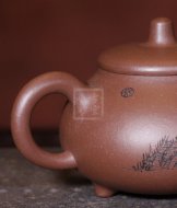 《乳鼎》經典器型紫砂紫泥乳鼎古樸典雅