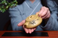 《石瓢》石瓢宜興紫砂壺純手工工藝美術師茶壺稀有本山綠泥