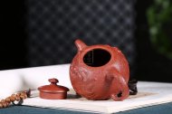 《魚化龍供春》宜興紫砂壺高級工藝美術(shù)師手工茶壺茶具大紅袍供春