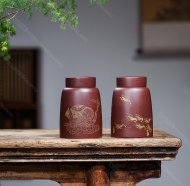 品名：精美茶倉。泥料：原礦優(yōu)質(zhì)紫泥