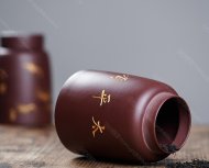 品名：精美茶倉。泥料：原礦優(yōu)質(zhì)紫泥