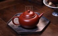 《水平》宜興紫砂壺全手工泡茶壺實(shí)力派名家大師大紅袍水平