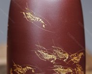 品名：精美茶倉。泥料：原礦優(yōu)質(zhì)紫泥