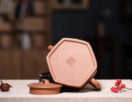 《八方來財》宜興紫砂壺工藝美術師手工金降坡泥泡茶壺茶具八方