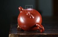 《閑雅》宜興紫砂壺工藝美術師手工大紅袍竹創新壺茶壺茶具