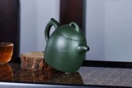 《秦權(quán)》紫砂壺全手工秦權(quán)茶壺老師民國(guó)綠壺