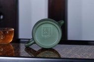 《秦權(quán)》紫砂壺全手工秦權(quán)茶壺老師民國(guó)綠壺