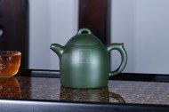 《秦權(quán)》紫砂壺全手工秦權(quán)茶壺老師民國(guó)綠壺
