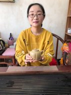 《菊蕾》宜興紫砂壺助理工藝美術(shù)師手工標(biāo)本級本山段泥泡茶壺菊蕾茶具