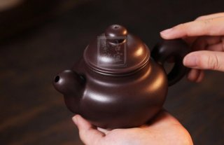 《大度》宜興工藝美術師手工創(chuàng)新壺紫砂壺茶壺茶具紫泥