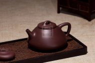 《子冶石瓢》紫砂壺宜興實力派名家手工泡茶壺石瓢茶具紫泥茶壺