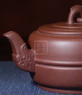 《集玉》紫砂壺宜興工藝美術師純手工紫泥泡茶壺