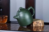《秦權(quán)》紫砂壺全手工秦權(quán)茶壺老師民國(guó)綠壺