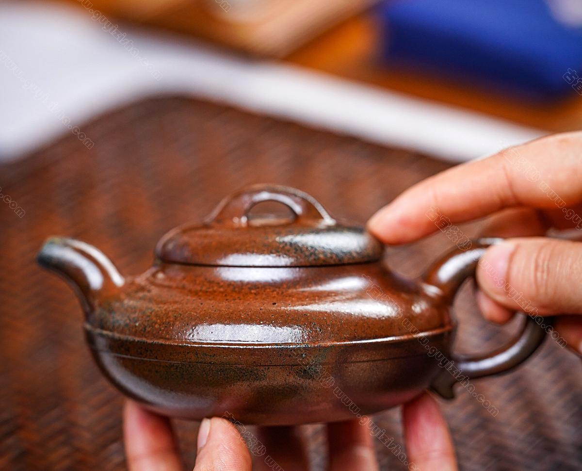 獨家首發，品名：線圓。泥料：極品紫泥（